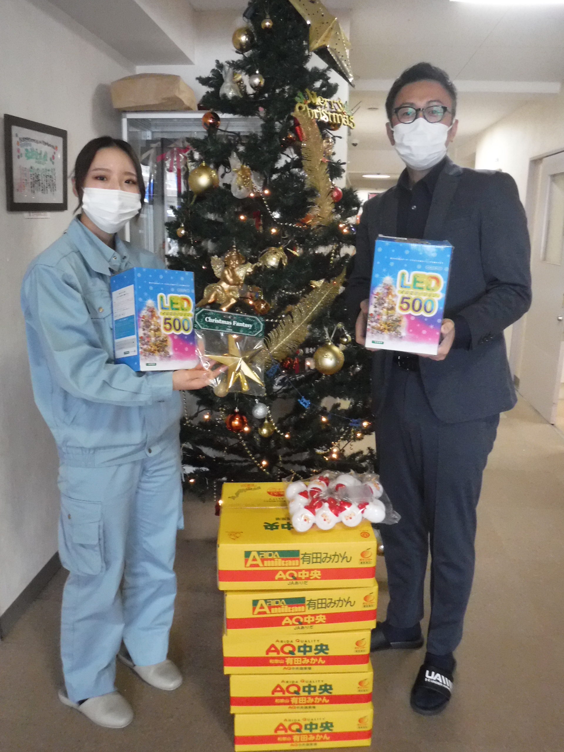 イルミネーションをプレゼント