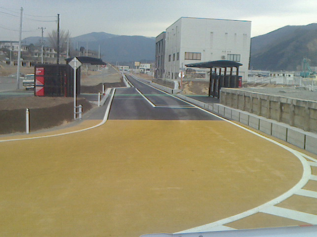 岩手県大船渡市 BRT（バス・鉄道路線）