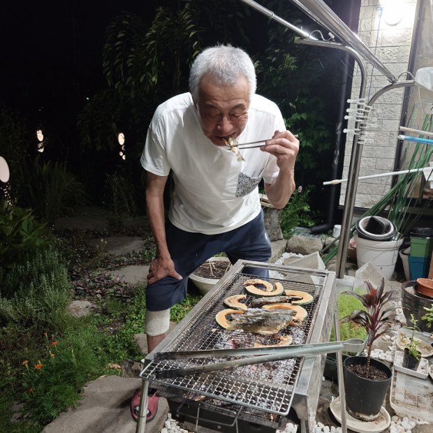 我が家の休日鮎と(=^・^=)
