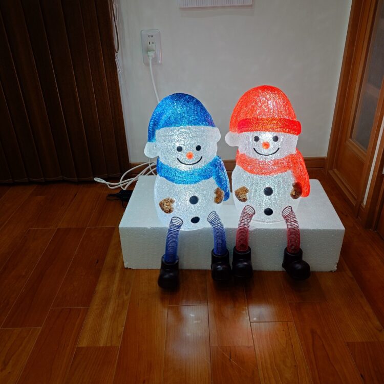 我が家のクリスマス🎅愛成園にもクリスマスイルミにネーションプレゼント