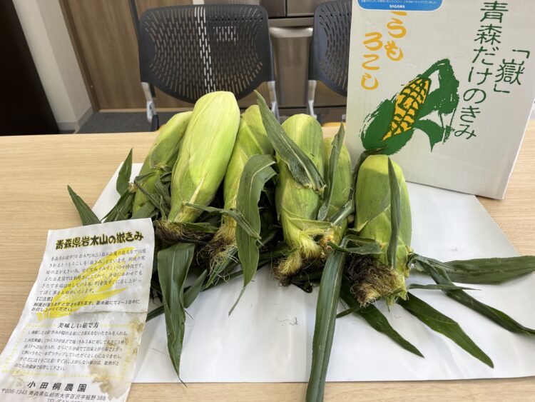🌽岩木山の嶽きみ🌽