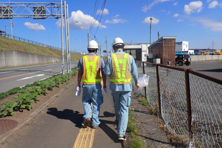 神田緑の会活動報告～月曜日の道路清掃🥫🚬🛍🥤～