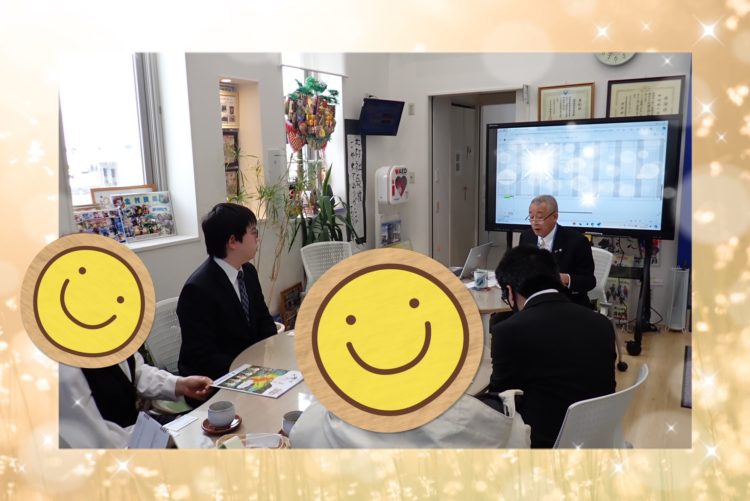 4月に向けて　新入社員🌸説明会